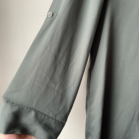 3 for $30 Atmosphere Olive 3/4 Blouse - Picture 6 of 11